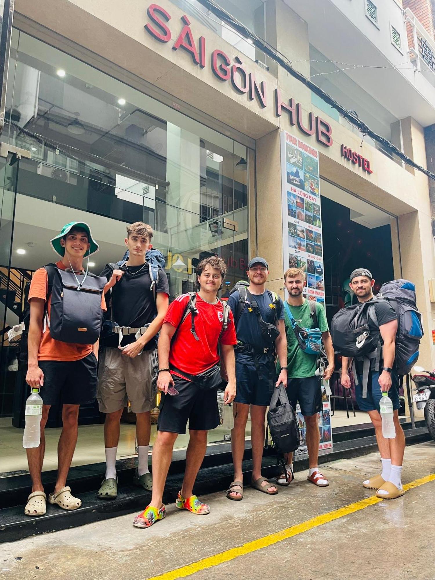 Saigon Hub Hostel Ho Si Minh-város Kültér fotó