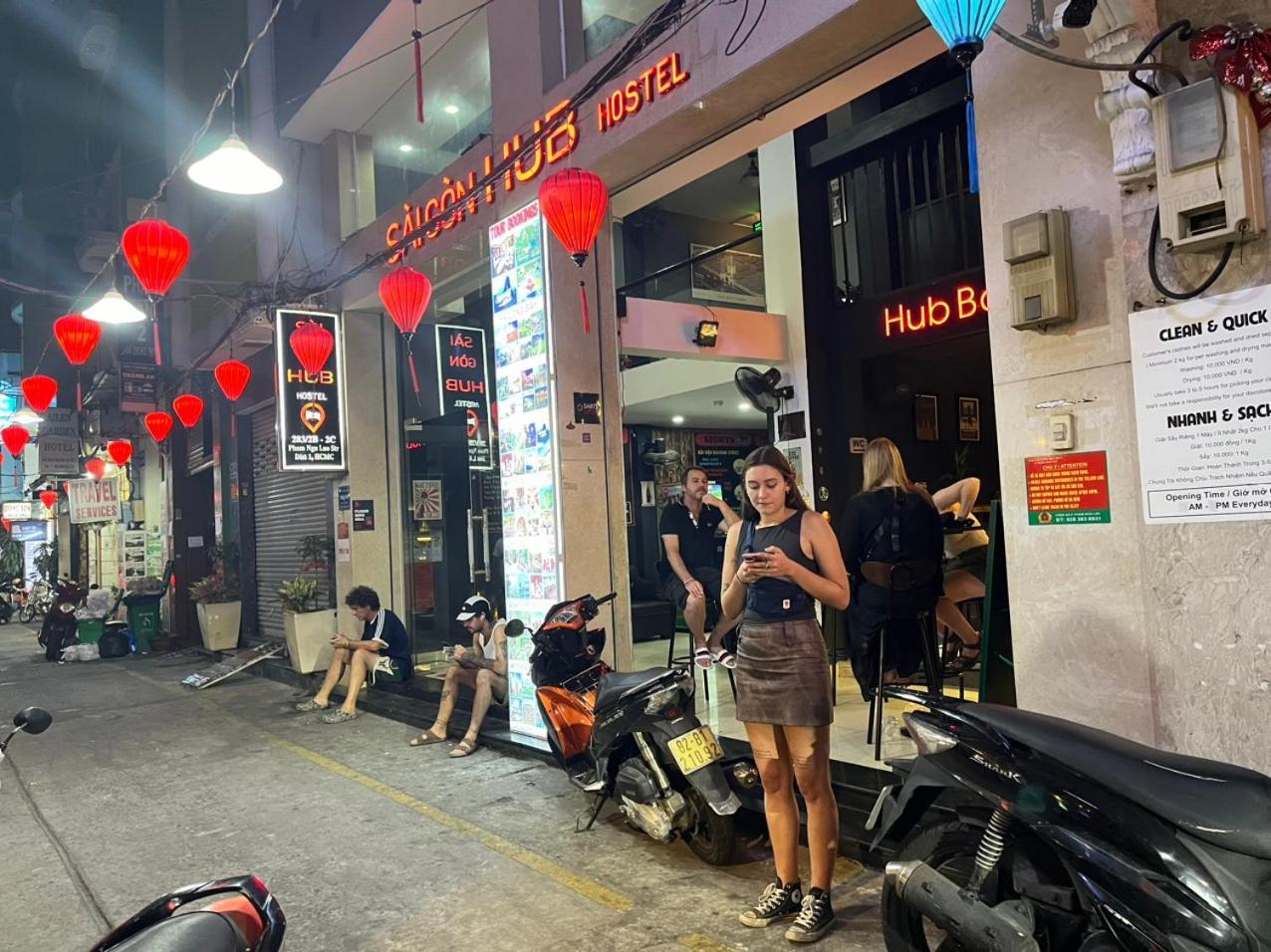 Saigon Hub Hostel Ho Si Minh-város Kültér fotó